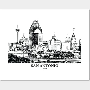 San Antonio - Texas Posters and Art